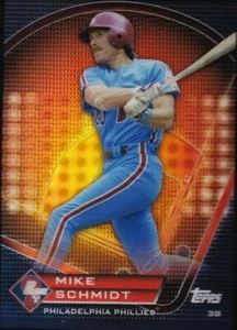 2011 Topps Prime 9 Refractor - #PNR5 - Mike Schmidt - Picture 1 of 4