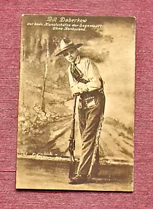 SHARPSHOOTER MARKSMAN BILL DABERKOW WITH RIFLE WILD WEST SHOW - Picture 1 of 2