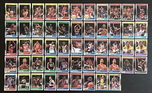 53-Card 1988-89 Fleer Basketball Lot Mugsy Bogues Dell Curry Rookie RC Sharp