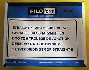 SWA RESIN UNDERGROUND STRAIGHT JOINT KIT 5mm-20mm Diameter (EC20) - Picture 1 of 5