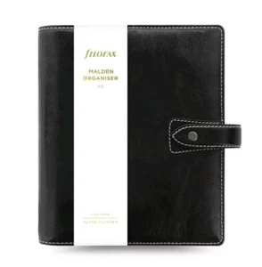 Filofax Malden Organizer/Planner A5 - Black - 028623 - Picture 1 of 8