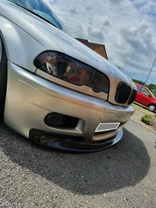 BMW 3 e46 CSL Style Frontlippe für M3 Stoßstange / Replik M3 Stoßstange Spoiler Splitter - Bild 1 von 10