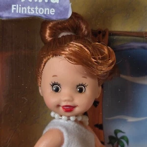 N10 ~ NRFB KELLY ~ THE FLINSTONES WILMA LITTLE FRIEND OF KELLY 4.5" DOLL MIB - Picture 1 of 10