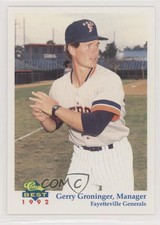 1992 Classic Best Fayetteville Generals Gerry Groninger #24