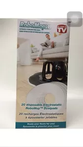 RoboMop SoftBase Staubpads - 4 Beutel mit 20 elektrostatischen Einweg-Staubpads - Bild 1 von 4