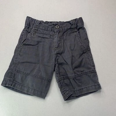 Boys size 1, Pumpkin Patch, checked cotton shorts, adjustable, FUC - image 1 of 4