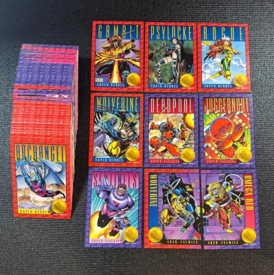 1993 SkyBox Marvel X-Men: Series 2 - Complete 100 Card Set - Image 1 of 4