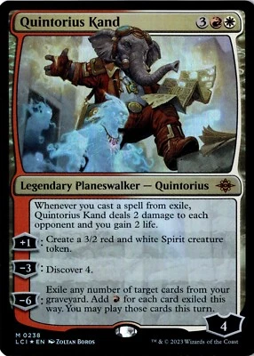 Quintorius Kand LP/NM* FOIL The Lost Caverns Of Ixalan ENGLISH 0238 -UnltdCards - Image 1 of 2