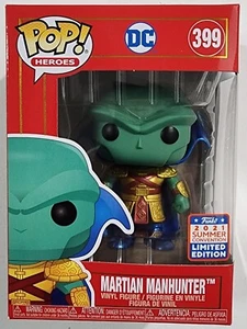 #399 Martian Manhunter Metallic DC Imperial Palace 2021 Con Limited Funko POP - Picture 1 of 6