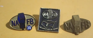 3 Rares NAFB National Association of Farm Broadcasting Pins - Picture 1 of 7