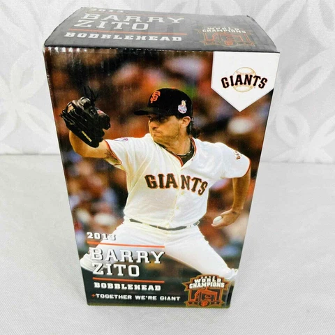 San Francisco Giants 2013 Barry Zito SGA bobblehead Bobble Cover