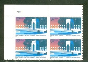 US 3862 Mémorial de la Seconde Guerre mondiale, 400 000 personnes ont perdu la vie, plaque # bloc/4, MNH - Photo 1 sur 1
