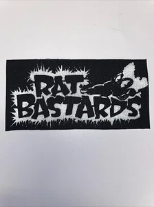 Rat Bastards 5x7in-Sew on Band Patch Punk/Rock/Horror - Picture 1 of 1
