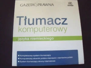 TŁUMACZ KOMPUTEROWY JĘZYKA NIEMIECKIEGO - POLISH CD-ROM______________ - Picture 1 of 2