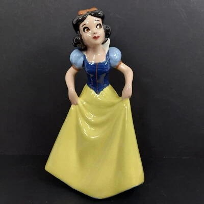 Estatuilla de cerámica Evan K Shaw Metlox Blancanieves 9" American Pottery 1943 vintage Foto 1 de 4