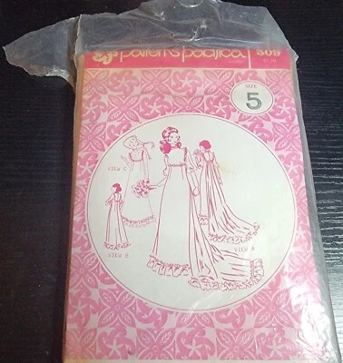 Vintage Patterns Pacifica 309/3009, Size 5 Misses Formal Gowns/Holoku Dress  - Image 1 of 4