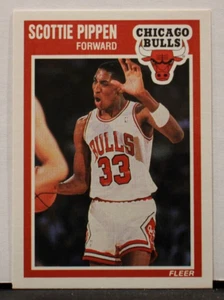 1989 Fleer Scottie Pippen #23 2nd Year Chicago Bulls - Picture 1 of 2