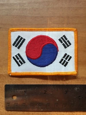 Korean Flag patch - Mint condition - Image 1 of 2