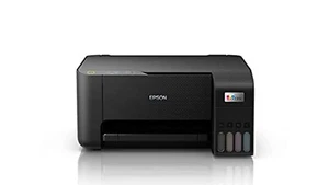 Epson Eco tank L3210 A4 All-in-One Wired Color Home Inkjet Printer Black - Picture 1 of 5