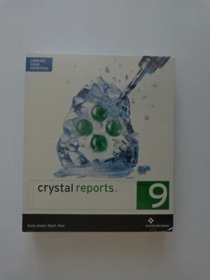 Crystal Reports 9 Professional Full Product For Windows ( Sealed Retail Box) - Image 1 of 4