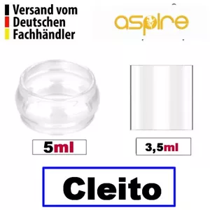 Aspire Cleito Tank Glastank 3,5ml oder 5ml Ersatztank Ersatzglas Glas Tube - Bild 1 von 3