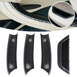 4 piezas manijas de puerta interiores RHD panel cubierta de tracción interior moldura para BMW X3 X4 F25 F26 - Imagen 1 de 24