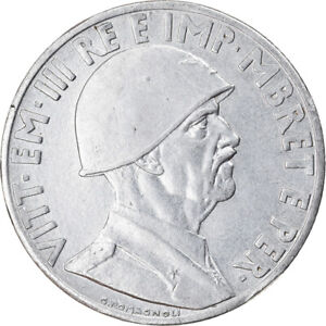 [#902482] Coin, Albania, Vittorio Emanuele III, Lek, 1939, Rome, AU, Stai