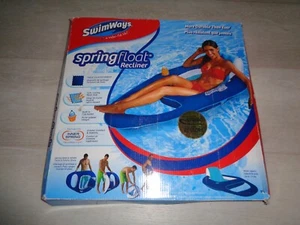 Swimways Spring Float Reclinable Piscina Azul - Imagen 1 de 1