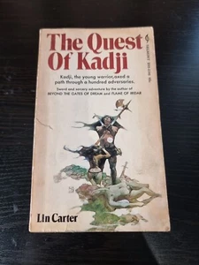 The Quest of Kadji by Lin Carter 1971 US Belmont PB 1st - Vintage VGC - Picture 1 of 8