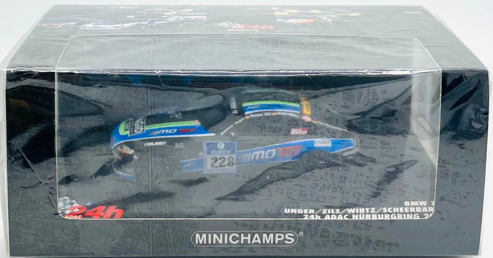 EBOND BMW Z4 - 24h Adac Nurburgring 2010 - MiniChamps - 1:43 - 0476 - Immagine 1 di 1