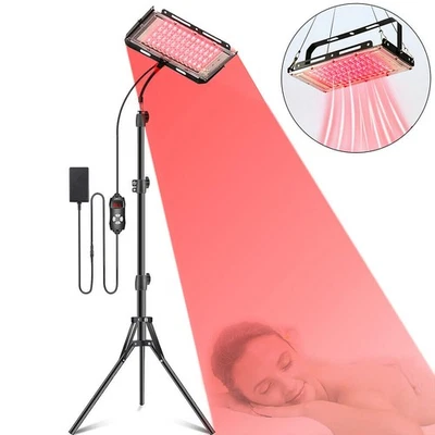 Große Infrarotlampe Rotlicht Therapie Rotlichtlampe Strahler für Körper Gesicht- - Bild 1 von 4