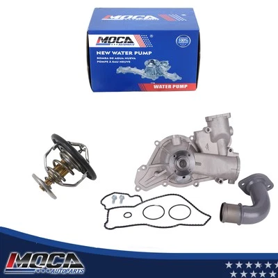 Water Pump Thermostat for Ford E-350 Econoline Excursion F-250 F-350 Super Duty - Image 1 of 4