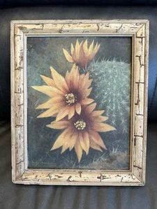 "Blooming Cactus "VALENTINE MORSE (American 1893-1971), Orig. Painting 16.5" - Bild 1 von 12