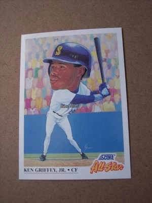 Tarjeta de béisbol Ken Griffey Jr 1991 Score All Star #396 SET BREAK Foto 1 de 3
