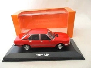 BMW 520  Poster Red   1972   Maxichamps  940023006  RARE - Picture 1 of 1