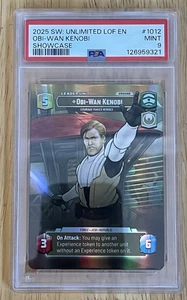 Obi-Wan Kenobi Courage Makes Heroes Showcase Star Wars Unlimited PSA 9 Mint - Picture 1 of 2