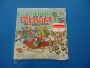 Christmas with the Chipmunks, Vol. 2 LP (2018) NEW White Vinyl Shrink Wrap Tear - Imagen 1 de 4