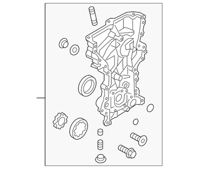 Cubierta de distribución original Kia 21350-2E750 Foto 1 de 2