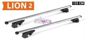 BARRE PORTATUTTO PER NISSAN Qashqai+2 (J10E) 2008-2013 08>13 MOD.RAIL APERTI - Foto 1 di 1