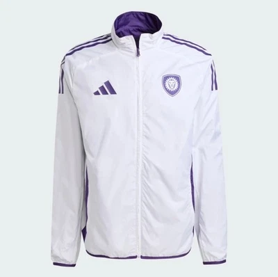 adidas men Orlando City Reversible Anthem Jacket - Image 1 of 4