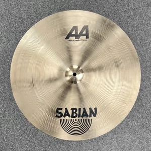 Platillo Sabian AA 19 pulgadas Thin Crash, logotipo antiguo, 1587 gm - Imagen 1 de 2