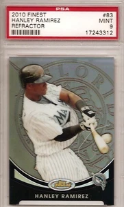 2010 Finest 83 Hanley Ramirez Refractor PSA 9 - Bild 1 von 1