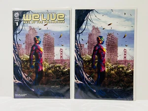 WE LIVE: AGE OF PALLADIONS #1 BLACK CAIO CACAU SET VARIANTE ESCLUSIVA NM - Foto 1 di 9