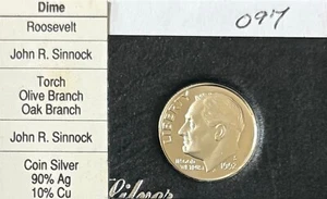 1992 S Silver Proof (90%) Roosevelt Dime -097 - Picture 1 of 1
