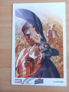 ALEX ROSS ALL-NEW CAPTAIN AMERICA FIRMATA /SIGNED EXCLUSIVE SDCC 2015 - Bild 1 von 1