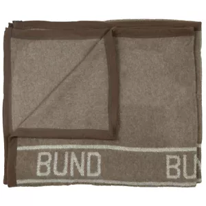 Original Bundeswehr Wolldecke 130 x 220 cm BUND Armeedecke BW Schlafdecke - Bild 1 von 2