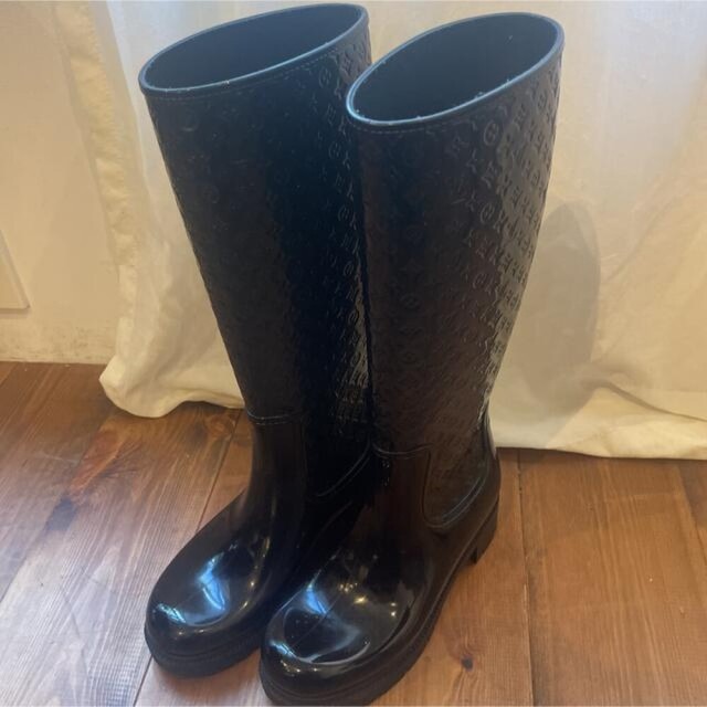 Louis Vuitton De las mujeres 36 Botas de lluvia altas de goma