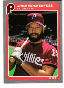 1985 Fleer #269 John Wockenfuss Philadelphia Phillies - Bild 1 von 2