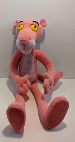 Pink Panther Vtg 2003 Posable Bendable Large Plushie Stuffed Animal 22 Inches Cover