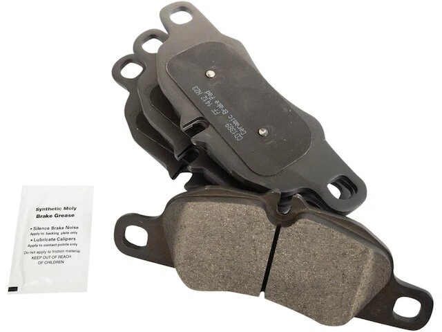 Conjunto de pastilhas de freio dianteiras TRQ de cerâmica compatível com Porsche Boxster 2013-2016 65NVMR - Imagem 1 de 1